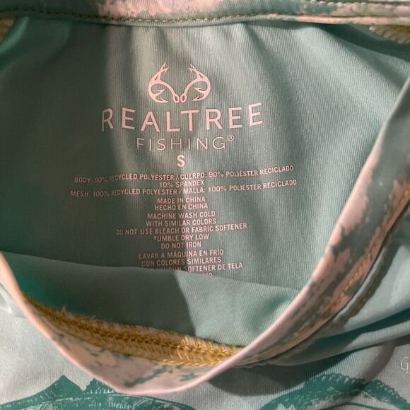 Real tree Brand Girls size small long sleeve fishing Polyblend shirt - Picture 9 of 10